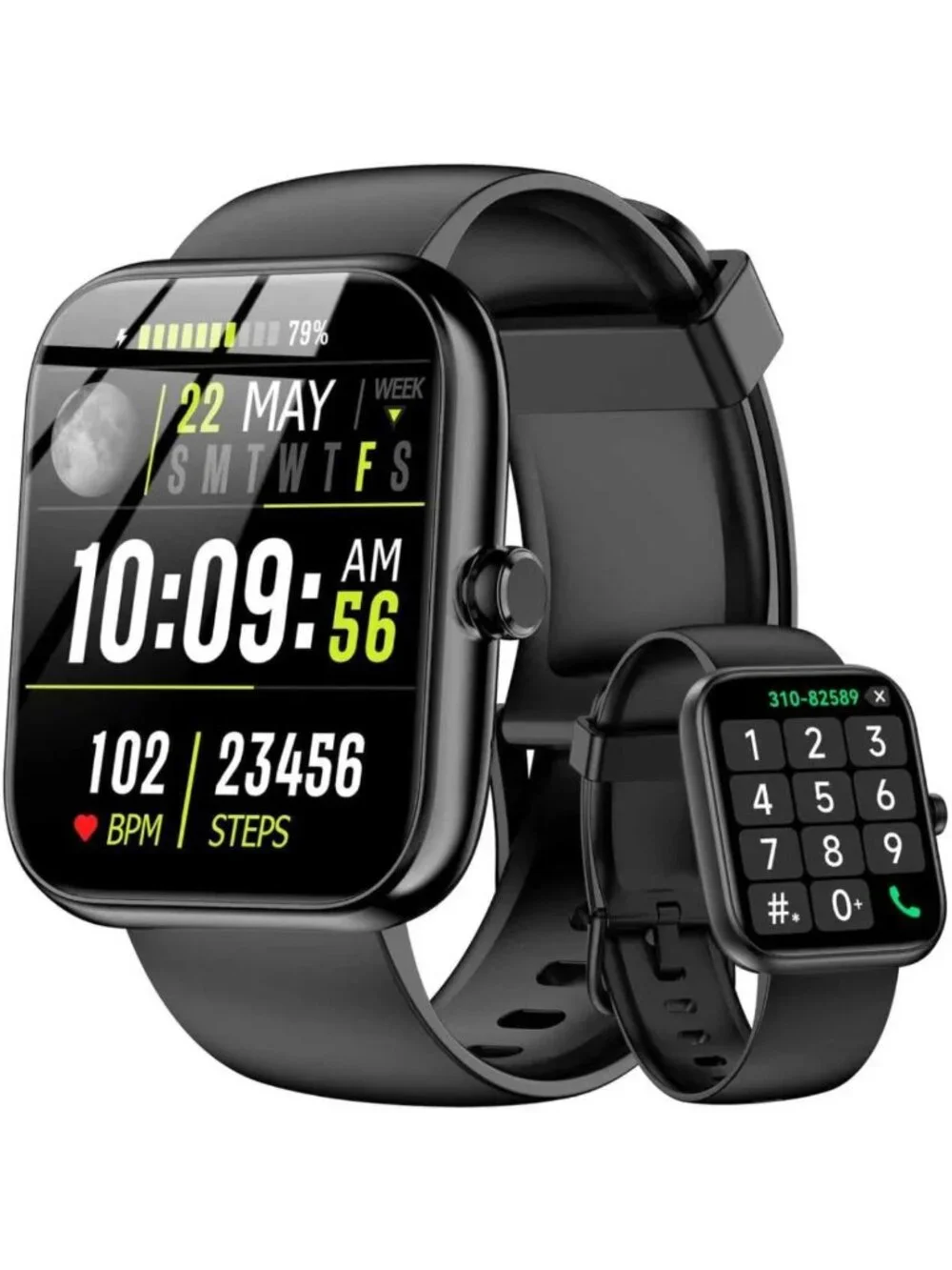 2026 Fitness Smart Watch with Alexa, HD Display, Bluetooth Calls, Heart Rate